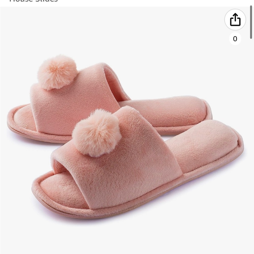 Roxoni women’s Pom- Pom slippers
